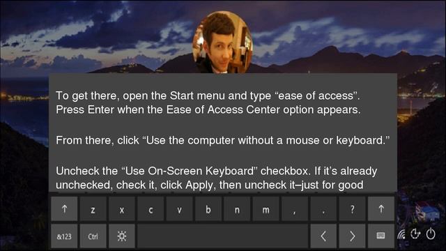 How to Stop Windows 10’s Touch Keyboard from Appearing at Login смотреть онлайн
