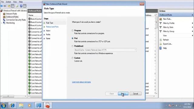 How to configure Windows Firewall to Block a Particular Port смотреть онлайн