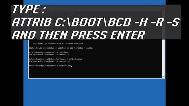 Bootrec /fixboot Access is Denied During Fix Boot Configuration Windows 11 смотреть онлайн