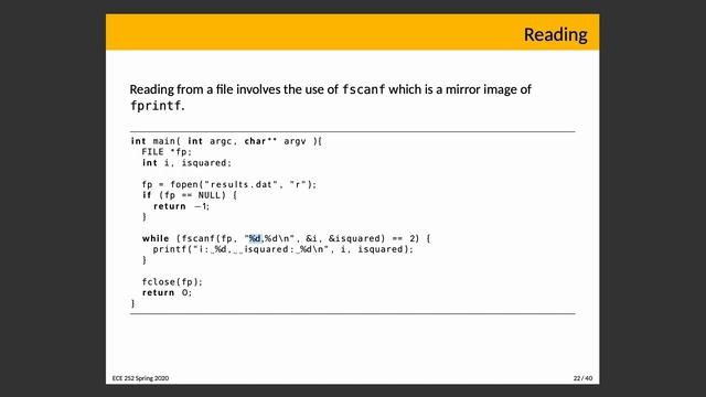 ECE 252 Lecture 3: The File System смотреть онлайн