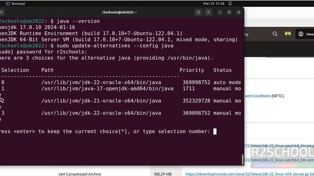 How to install and configure Java JDK 22 on Ubuntu 22.04 LTS | install java jdk 22 on Ubuntu Linux смотреть онлайн