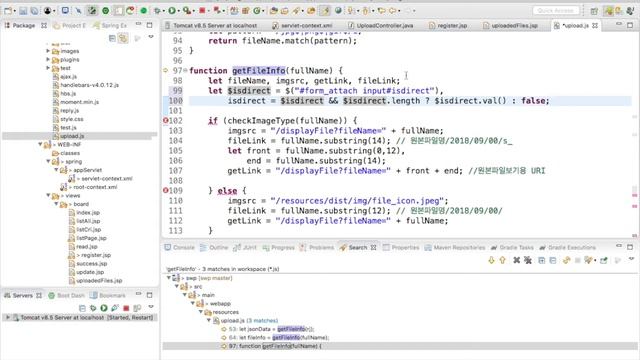 Spring - Static Server(아파치)로 파일 업로드하기 смотреть онлайн
