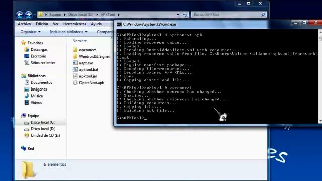 ApkTool para Windows смотреть онлайн