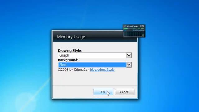 Memory Usage Windows 7 Desktop Gadget смотреть онлайн