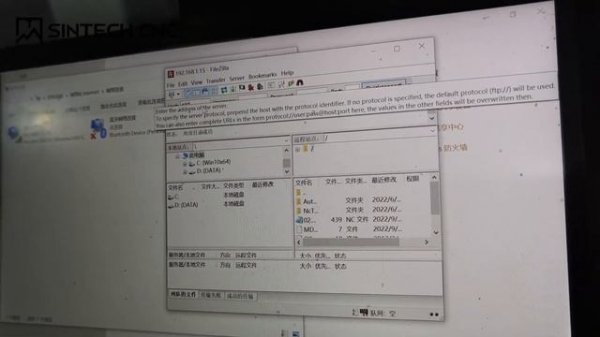 How to set up the Syntec 60W E connection with a PC  WINDOWS10  using a network cable