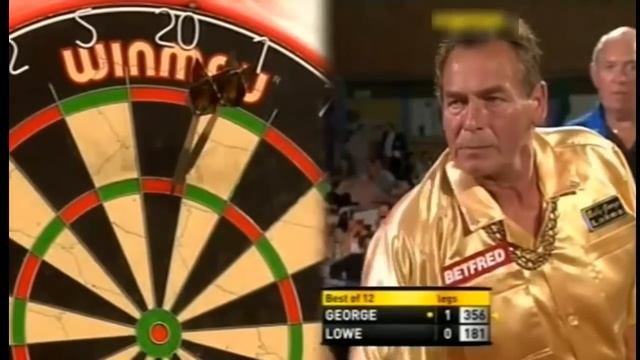 Bobby George Makes Old Stoneface Laugh - 11 darter смотреть онлайн