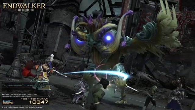 Final Fantasy XIV Endwalker Benchmark | RTX 3060ti 8GB | Ryzen R5-5600 | 1080p | MAXIMUM Settings смотреть онлайн