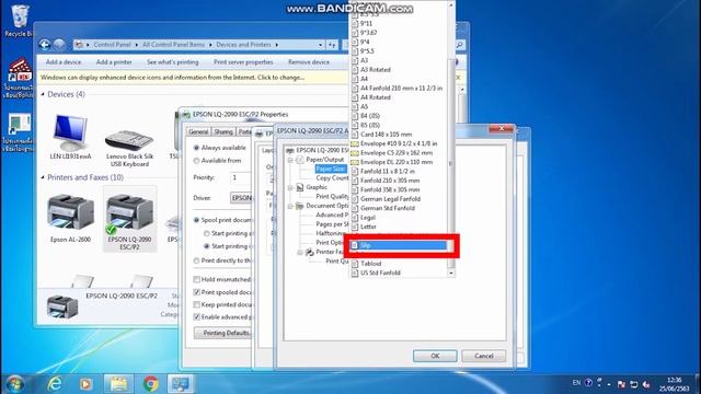 ตั้งค่าขนาดกระดาษพิมพ์ใบจ่ายเงินเดือน 8.5"x5.5" смотреть онлайн