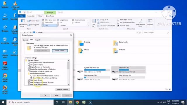 How to Show Hidden Files and Folders in Windows 10 смотреть онлайн