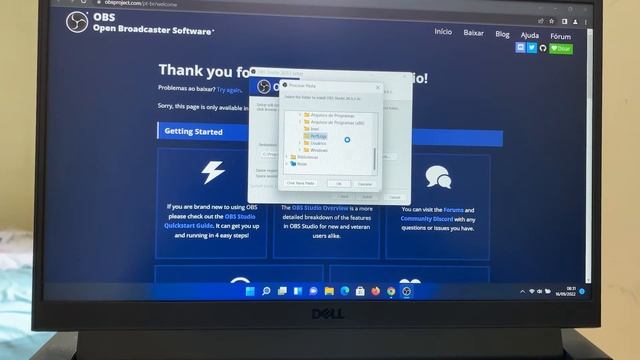 Como fazer a instalação do OBS STUDIO!!! "windows 11" смотреть онлайн