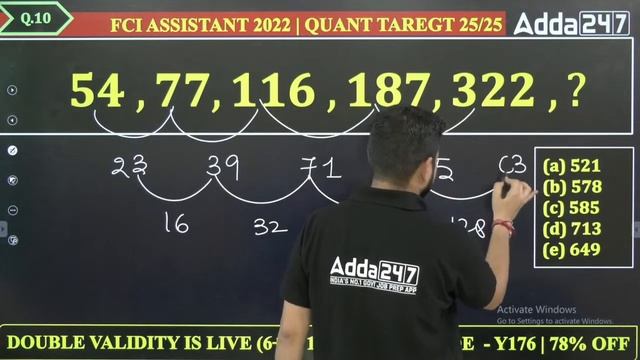 FCI ASSISTANT 2022 | FCI Maths Classes | 5000+ VACANCIES | TARGET 25/25 | Adda247 смотреть онлайн