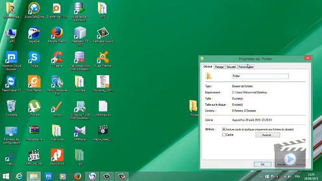 How to change Folder Icon on windows 8.1 смотреть онлайн
