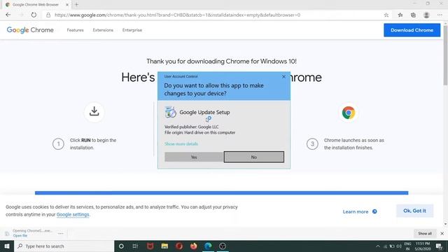 How to Download and install Google Chrome on Windows 10 Laptop/PC in a few easy steps, (2020) смотреть онлайн