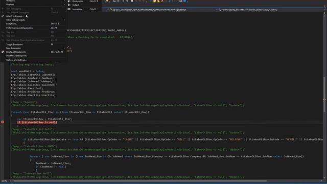 How to Debug a Epicor BPM in Visual Studio смотреть онлайн