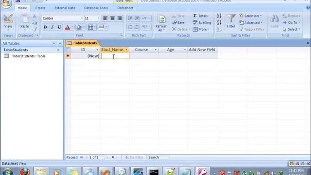VB .NET 2008 MS Access Database simple connection Tutorial part 1 смотреть онлайн