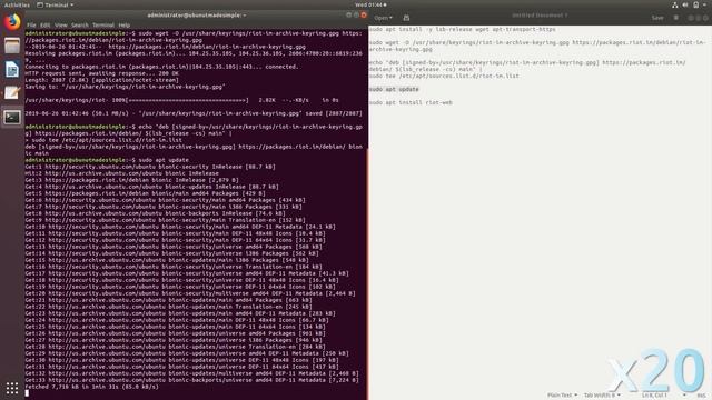 How to install Riot Matrix Client on Ubuntu 18.04 смотреть онлайн