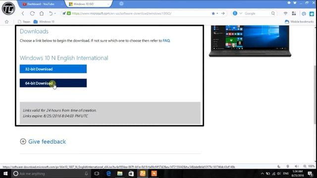 How To Download Windows 10 .iso 32 Bit & 64 Bit Official
