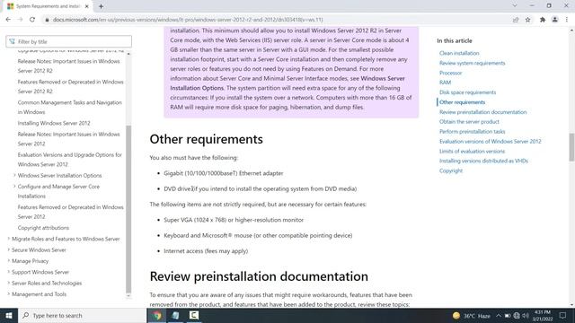 System Requirements for windows server 2012 R2 смотреть онлайн