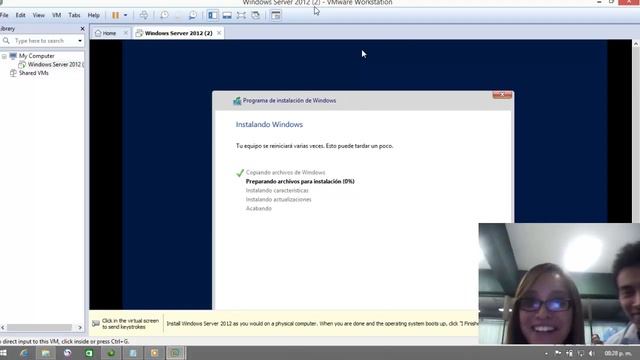 Instalacion de Windows Server 2012 en VMware Workstation 11 смотреть онлайн