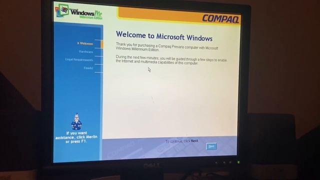 Compaq Presario 5000 Windows ME Restore смотреть онлайн