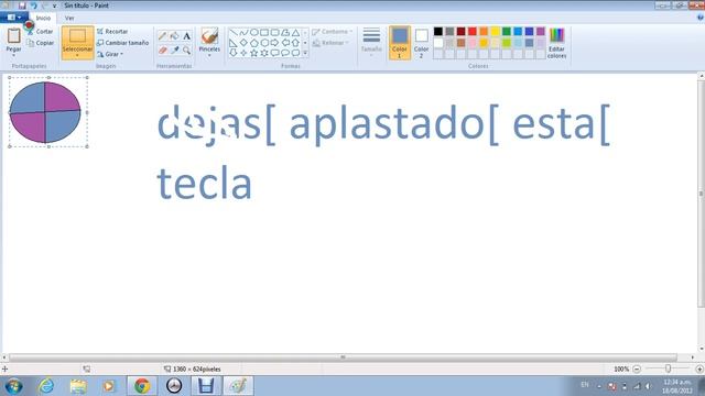 como hacer imagen 3D en paint Windows 7 смотреть онлайн