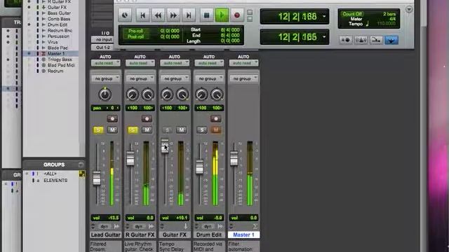 Pro Tools LE 8 Instructional DVD 1 Lesson 6: sends and returns смотреть онлайн