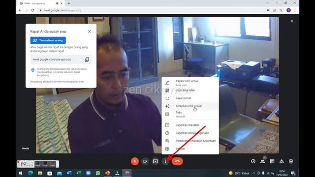 Cara Mengganti Background Google Meet Di Laptop atau Komputer смотреть онлайн