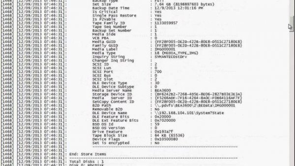 Backup Exec 2012 - SDR Recovery