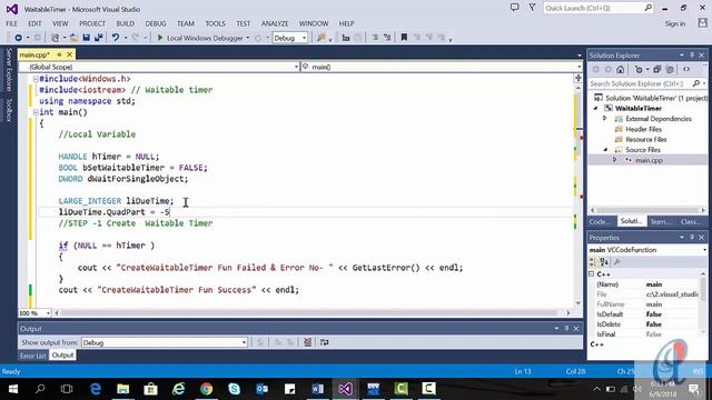 29. WaitableTimer - Windows System Programming in C/C++ смотреть онлайн