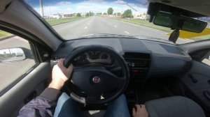 2010 FIAT Albea 1.4L (77) POV TEST DRIVE