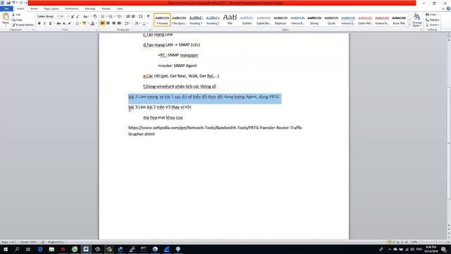 Hướng dẫn sử dụng GNS3, wireshark, mid browser , PRTG để tạo mạng LAN snmp смотреть онлайн