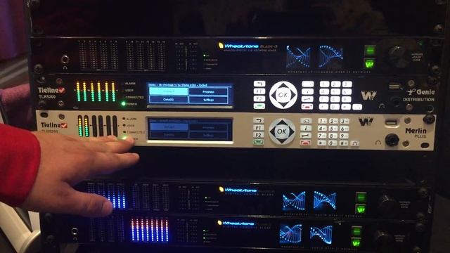 Tieline Merlin PLUS with WheatNet-IP audio codec смотреть онлайн