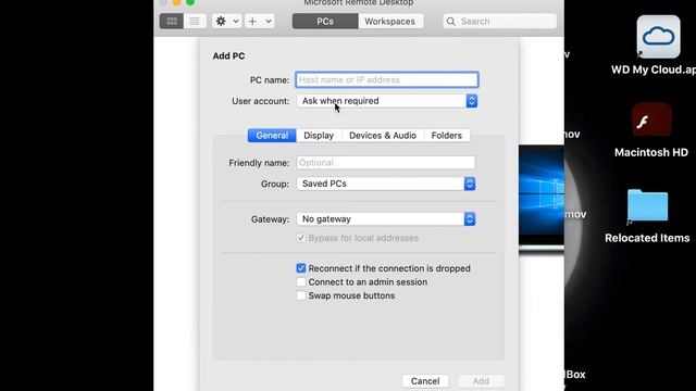Remote Desktop protocol (RDP) into Cyber Range Server on Mac смотреть онлайн
