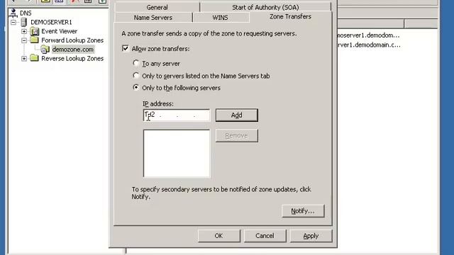 Install Configuration DNS with Primary Zone - Windows Server 2003 смотреть онлайн