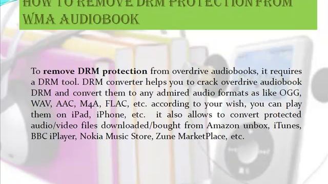 Remove DRM Protection from Overdrive WMA Audiobooks смотреть онлайн
