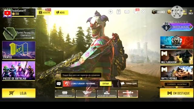 PEGANDO A SIREN - ROLETA PERSEGUIDOR CIBERNÉTICO COD MOBILE смотреть онлайн