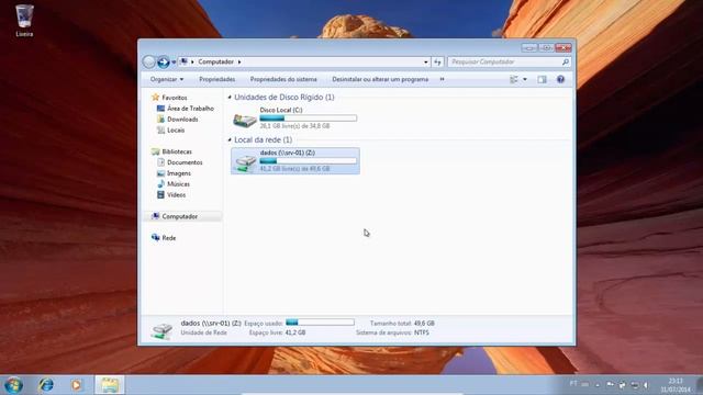 Windows Server 2012 R2 - Criando pasta base. #016 смотреть онлайн