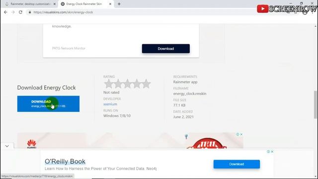 Energy Clock | Installment clock for desktop смотреть онлайн