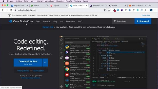 Angular 9 desarrollo Frontend 1.1 смотреть онлайн