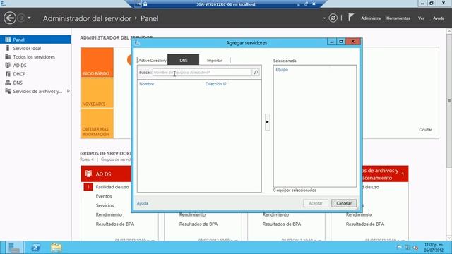 Windows Server 2012 - Agregar servidores remotos en Server Manager смотреть онлайн