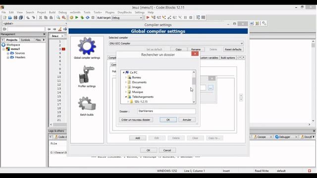 Install SDL (image,mixer,ttf,gfx) CodeBlocks (Windows) смотреть онлайн
