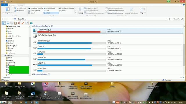 W_0134 Freien Speicherplatz auf PC finden =Übersicht mit Windows-Explorer смотреть онлайн