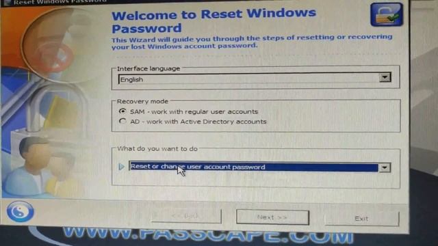 Reset Windows 7,8,10 Forget Password Using Passcape Software смотреть онлайн