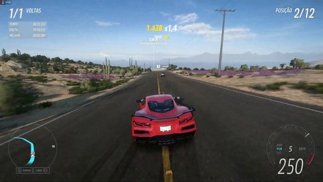 FORZA HORIZON 5 TESTANDO CORVETTE 2023 смотреть онлайн