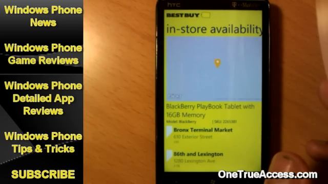 Best Buy App for Windows Phone detailed review | OneTrueAccess.com смотреть онлайн
