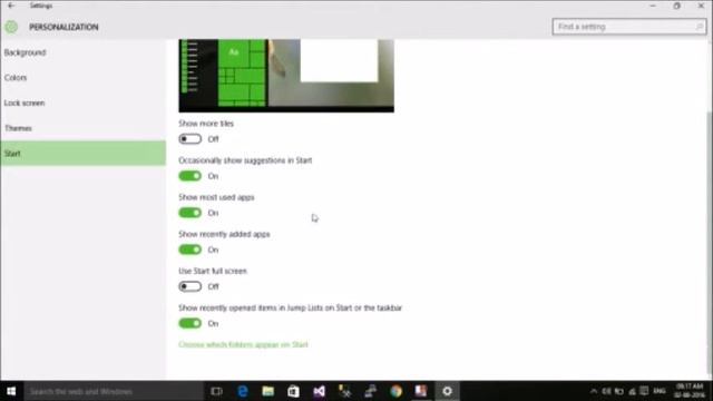 How to change start screen into full screen mode in windows 10 смотреть онлайн