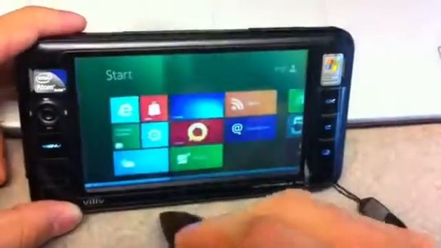 Windows 8 developer preview on viliv s5 смотреть онлайн