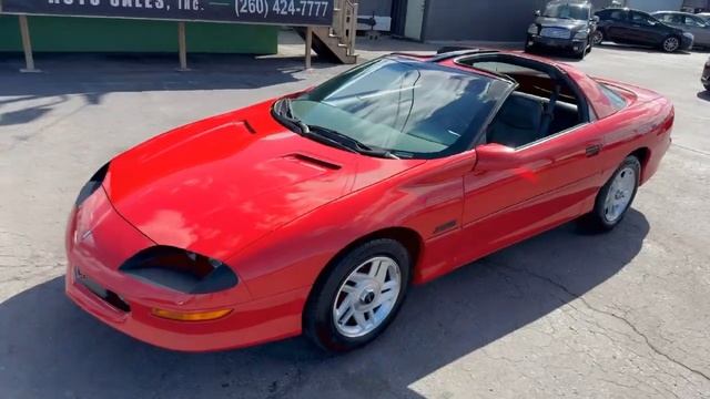 FOR SALE: P4026 - $19,900 - 1996 CHEVY CAMARO Z28 T TOP WITH ONLY 22,516 MILES!!! смотреть онлайн