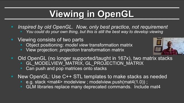 Online Graphics Course: OpenGL 1: Buffers and Matrices (OpenGL 3+) смотреть онлайн