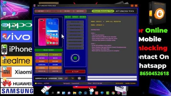 Act Unlock Tool New Version 2023,Act Unlock Tool,Act Unlock Tool New Update,New Mobile Unlock Tool